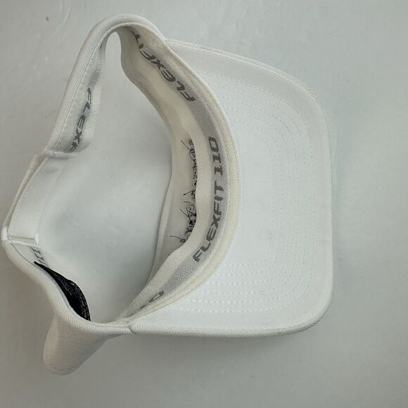 Morgan Stanley Cheyenne Woods Autographed LPGA Golf Visor Hat White Flexfit 110 main image 5
